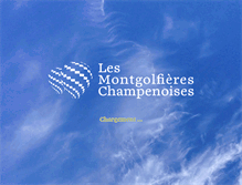 Tablet Screenshot of les-montgolfieres-champenoises.com